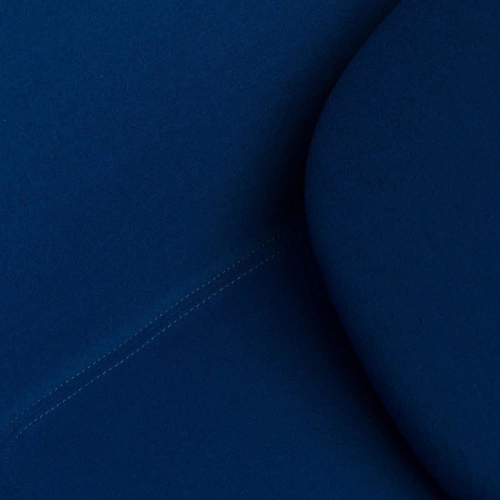 Křeslo Egg D2.DESIGN modrý kašmír otočné houpací moderní do obýváku