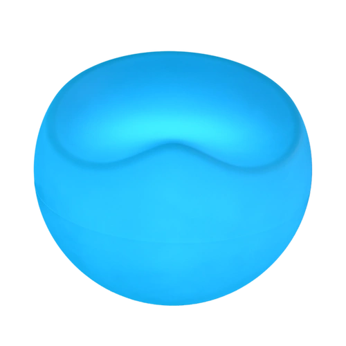 Zahradní lampa puf APPLE L LED RGBW 16 barev 65 cm