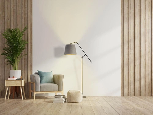 FOYA stojací lampa námořní bílá