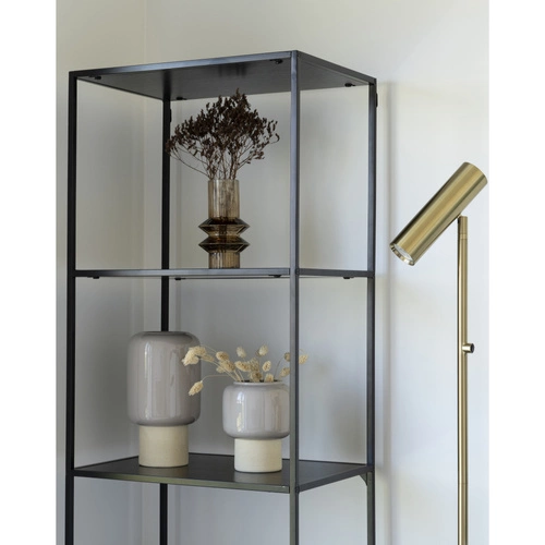 Stojací lampa Paris zlatá Intesi moderní LED podlahová lampa do obýváku glamour 150 cm