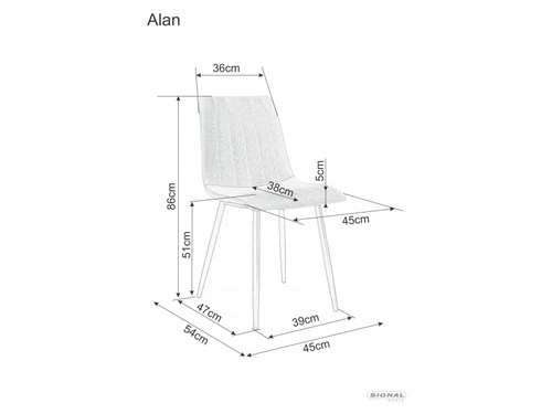 Čalouněná jídelní židle Lana šedá do kuchyně a jídelny moderní Intesi
