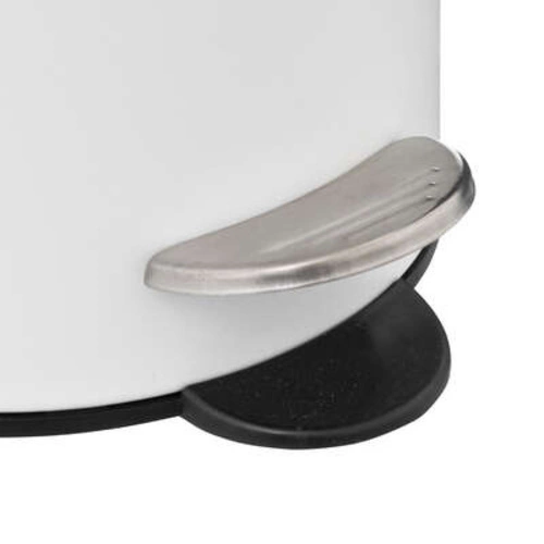 Koupelnový odpadkový koš 3L Colors bílý s tichým zavíráním a vyjímatelnou nádobou 5five