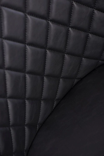 Čalouněná jídelní židle Rox černá ekokůže s područkami do jídelny a kuchyně Intesi