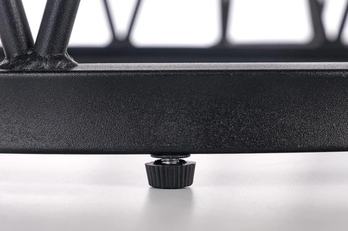 Sada 2 kulatých konferenčních stolků Mimosa bílý mramor glamour do obýváku 2v1 Intesi