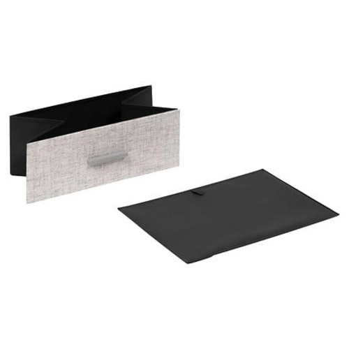 Moderní šedá komoda s šuplíky Granite 104 cm na nožičkách do obýváku a ložnice 5five