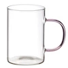 Barevná sklenice/pohárek růžová 300ml