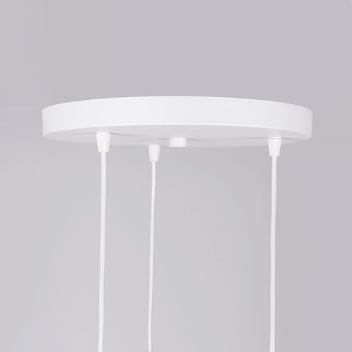 Závěsné svítidlo BRINA 3P bílé moderní nad jídelní stůl a do obýváku SOLLUX