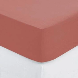 Bavlněné prostěradlo s gumou 160x200 růžové Atmosphera na matraci do ložnice