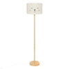 Podlahová lampa Cat krémová