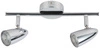 Stropní svítidlo Liberty strip 2x4W LED chrom