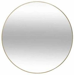 Závěsné kulaté zrcadlo Alice 38 cm zlaté do předsíně a obývacího pokoje Atmosphera