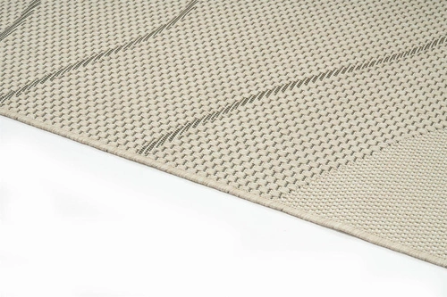 Venkovní koberec Musa 200x290 béžový moderní na terasu a balkon snadno čistitelný Carpet Decor