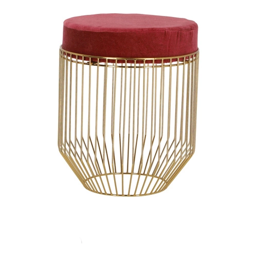 Pufa Cherrys Velvet bordó