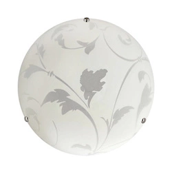 Stropní svítidlo Mangano 30 bílé skleněné kulaté do obýváku a kuchyně moderní E27