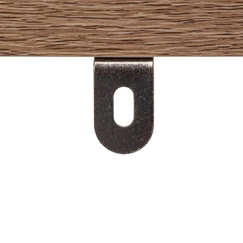 Botník Aliaj 5five simply smart loftový se 4 policemi přírodní a černý do předsíně