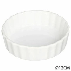 Keramická zapékací miska na tartaletky 12,5 cm bílá 5five simply smart kulatá do trouby