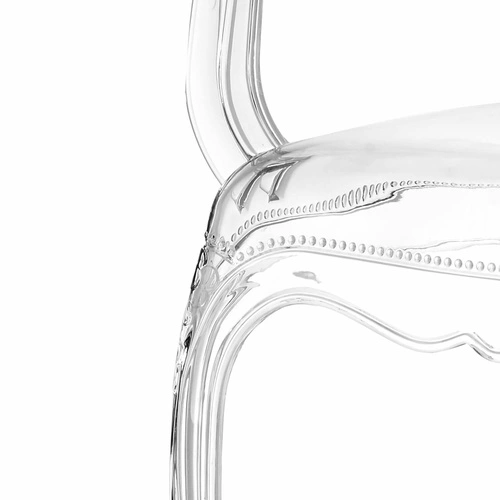 židle Queen Arm transparentní