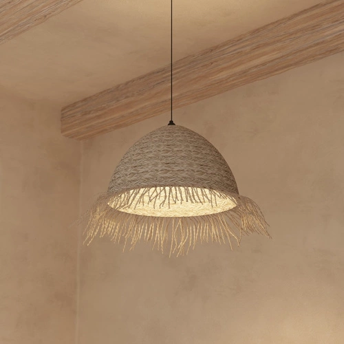 Visící lampa Sea view 56cm přírodní
