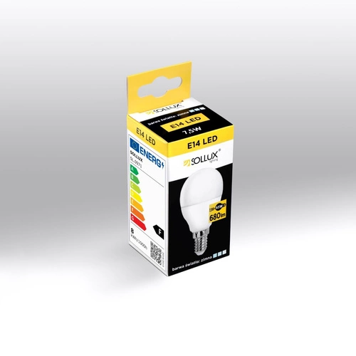 LED žárovka E14 4000K 7,5W 680lm