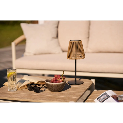 Stolní LED lampa Salford boho zahradní solární bezdrátová IP44