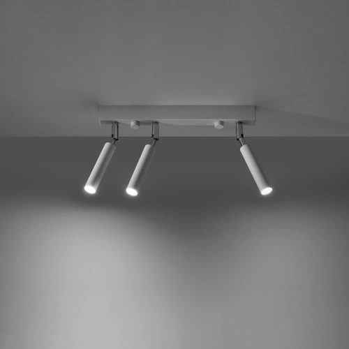 Stropní svítidlo EYETECH 3 bílé moderní kovové do kuchyně a obýváku Sollux Lighting