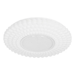 Stropní svítidlo URAN stropní svítidlo 38cm 24W LED 4000K difuzor bílá+chrom