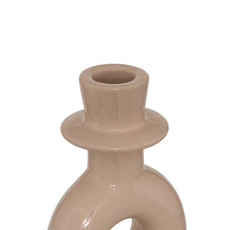 Sada 2 svícnů Mala béžová/zelená