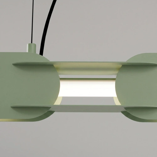 Závěsné LED svítidlo CHAIN 158 šalvějové moderní nad kuchyňský ostrůvek
