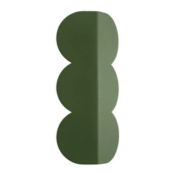 Nástěnné svítidlo BISCUIT olivově zelené moderní do obýváku a ložnice