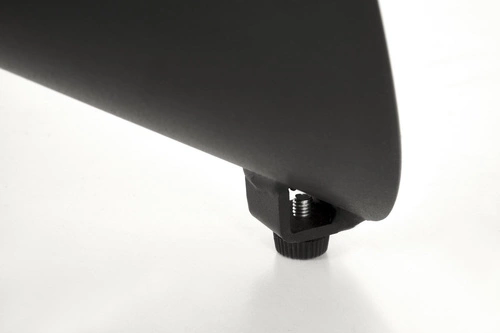 Kulatý stůl Agassi zelený mramor/černý