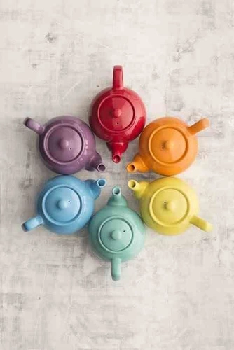 Price&Kensington černá keramická konvička na čaj 1,1 l moderní vhodná do myčky