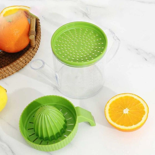 Intesi odšťavňovač na citrusy s džbánkem s odměrkou žlutá kuchyňská nádoba