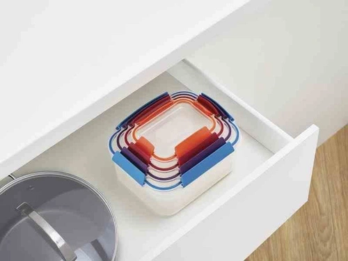 Sada 4 nádob, Nest Lock JJ vícebarevná