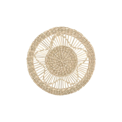 Boho nástěnná dekorace Seagrass Atmosphera přírodní ozdoba na zeď do obýváku a jídelny