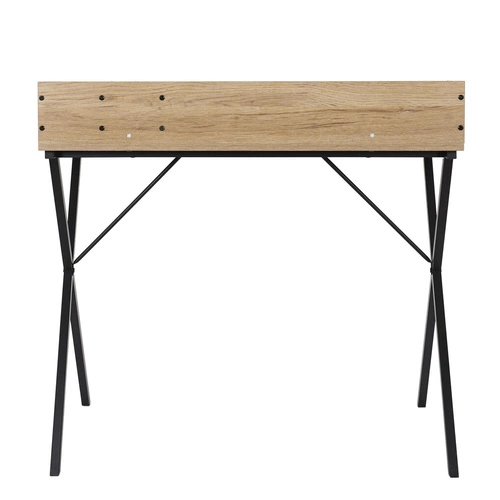 Psací stůl loftový Klaus přírodní 90 cm moderní na práci a studium Intesi
