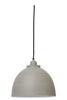 Závěsné svítidlo Kylie S šedé cementové moderní nad jídelní stůl Light&Living 30 cm