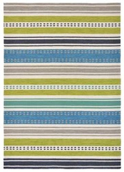 Venkovní koberec Rivi Kavi 160x230 barevný geometrický do obýváku i na terasu snadno čistitelný