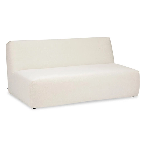 Dvoumístná pohovka Kiona bílá boucle