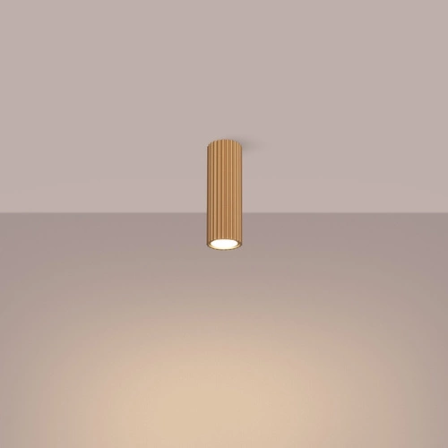 Stropní svítidlo KARBON 20 zlaté glamour minimalistické do obýváku a ložnice SOLLUX