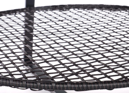 Kulatý konferenční stolek Florence 80 cm skandinávský dub s policí do obýváku Intesi