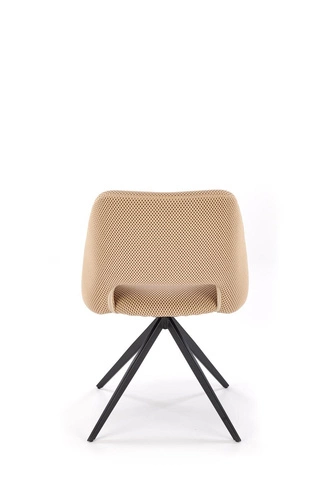 Kancelářská otočná židle Maeba čalouněná béžová moderní do pracovny a ložnice Intesi