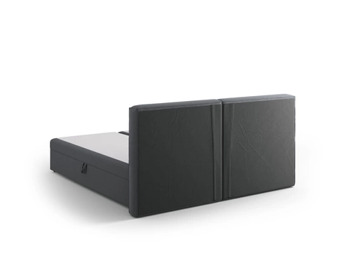 Čalouněná postel Jodie 180x200 šedá s úložným prostorem moderní glamour do ložnice