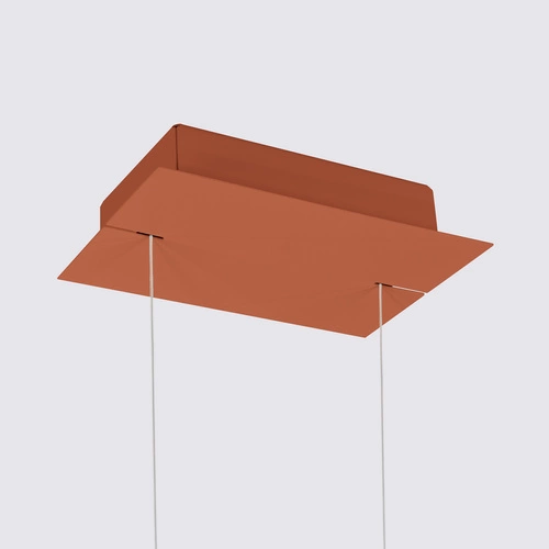 Závěsné LED svítidlo RIO 78 červené moderní nastavitelné nad jídelní stůl do obýváku kuchyně