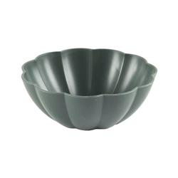 Salátová miska Iris 14,5 cm kulatá tmavě šedá Intesi do kuchyně myčka