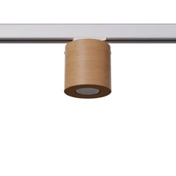Stropní svítidlo ORBIS přírodní dřevo GU10 4000K 7W 530lm #W