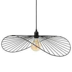 Adelia 58cm černá závěsná lampa