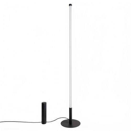 TRANG moderní černá stojací lampa do obývacího pokoje LED 3000K