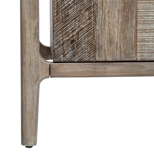 Rustikální dřevěný TV stolek z akácie Banila Atmosphera 150 cm do obýváku volně stojící