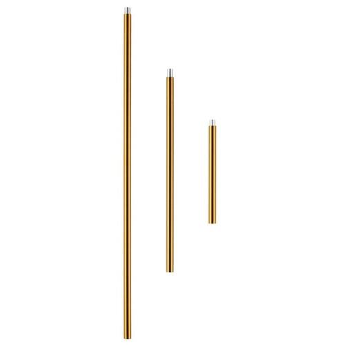 Stropní lampa VENUS-3 klasická skleněná koule mosaz nastavitelná do obýváku 60 cm