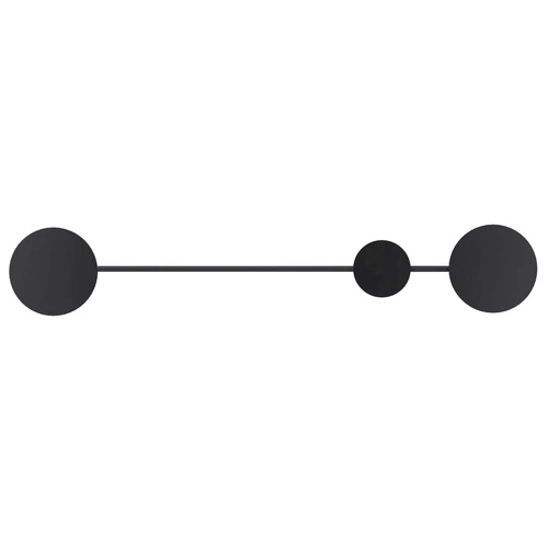 Moderní LED nástěnné svítidlo CLEX Step into Design černé 120 cm do obýváku a ložnice